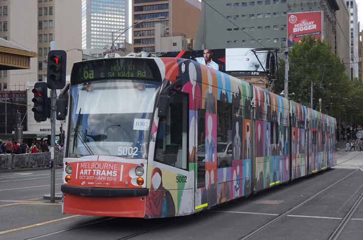 Yarra Trams Combino 5002 Art tram